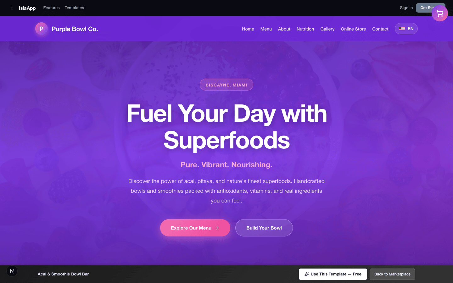 Acai & Smoothie Bowls