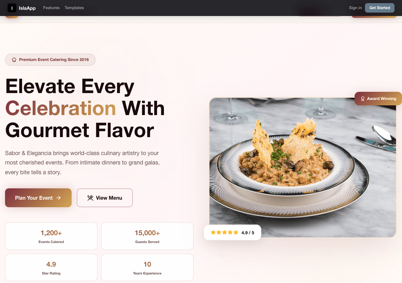 Catering & Event Food