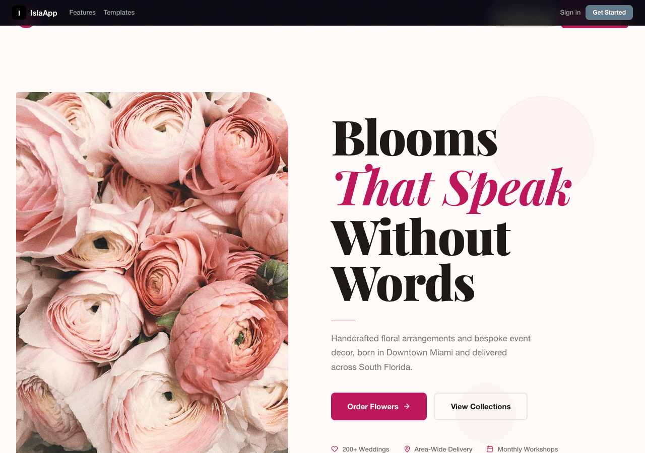 Florist & Event Decor