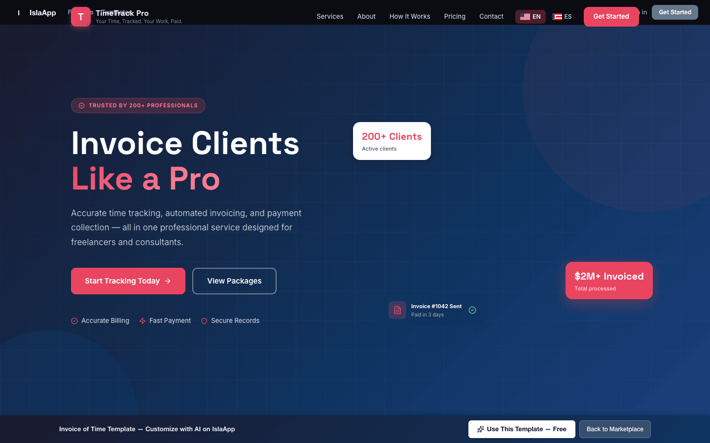 Invoice & Time Tracking