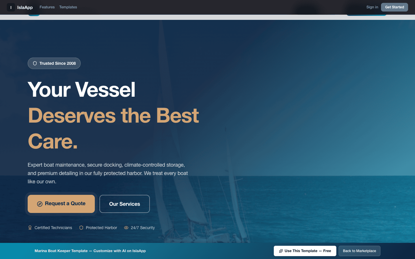 Marina & Boat Keeper