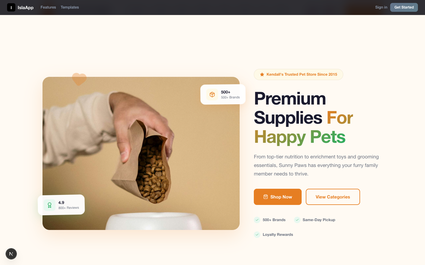 Pet Store & Supplies