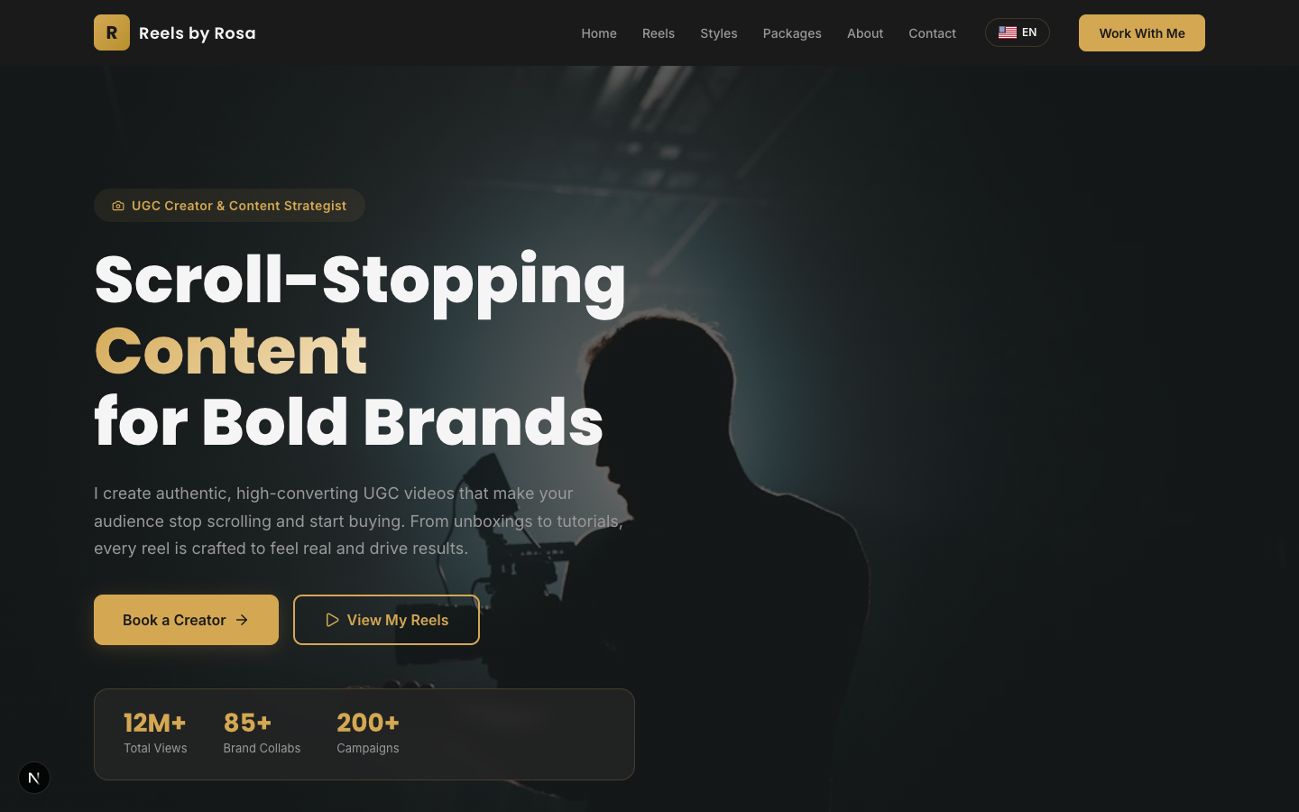 UGC Creator Portfolio